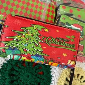 Festive Christmas Wallets bundle of 6